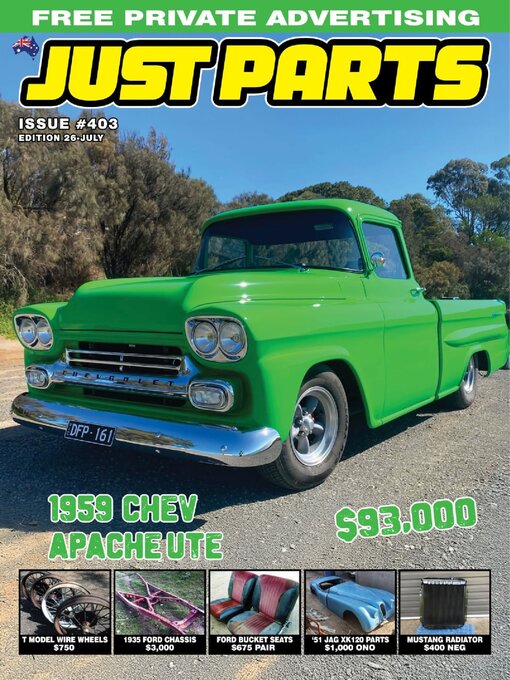 Cover image for Just Parts
